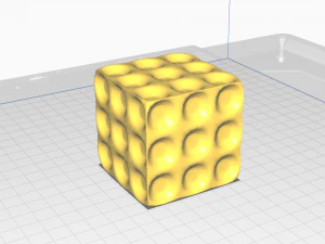 Art square decoration02 3D Model