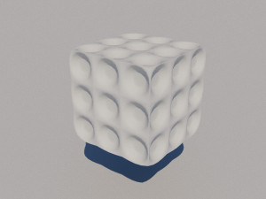 Art square decoration02 3D 모델
