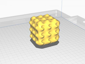 Art square decoration03 3D Model