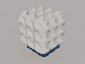 Art square decoration03 3Dモデル