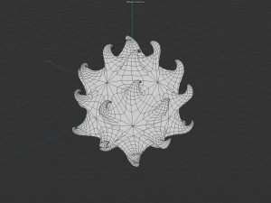 Art ball decoration01 Model 3D