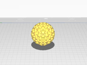 Art ball decoration03 3D Model