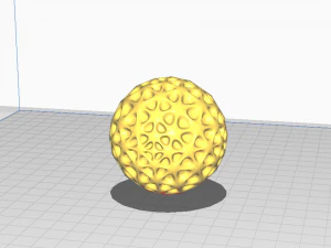 Art ball decoration03 3D Model