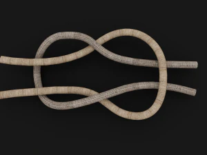 Knot model Strong Rope Knot 1 3D Model