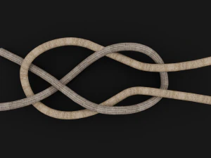 Knot model Strong Rope Knot 1 3D Model