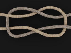 Knot model Strong Rope Knot 2 3D Model