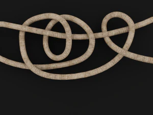 Knot model Strong Rope Knot 3 3D Model