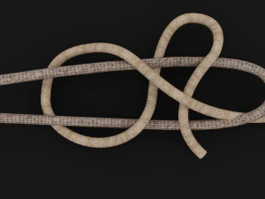 Knot model Strong Rope Knot 3 3D Model