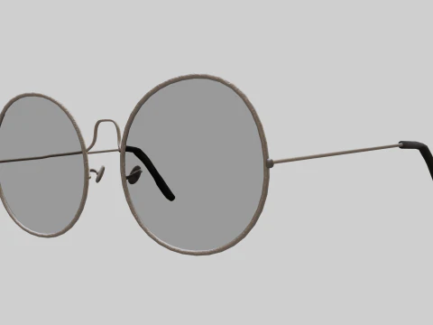 Retro glasses 3D Model