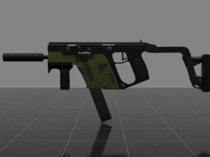 Vetor de Kriss Modelo 3D