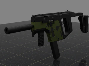 КРИСС Вектор 3D Модель