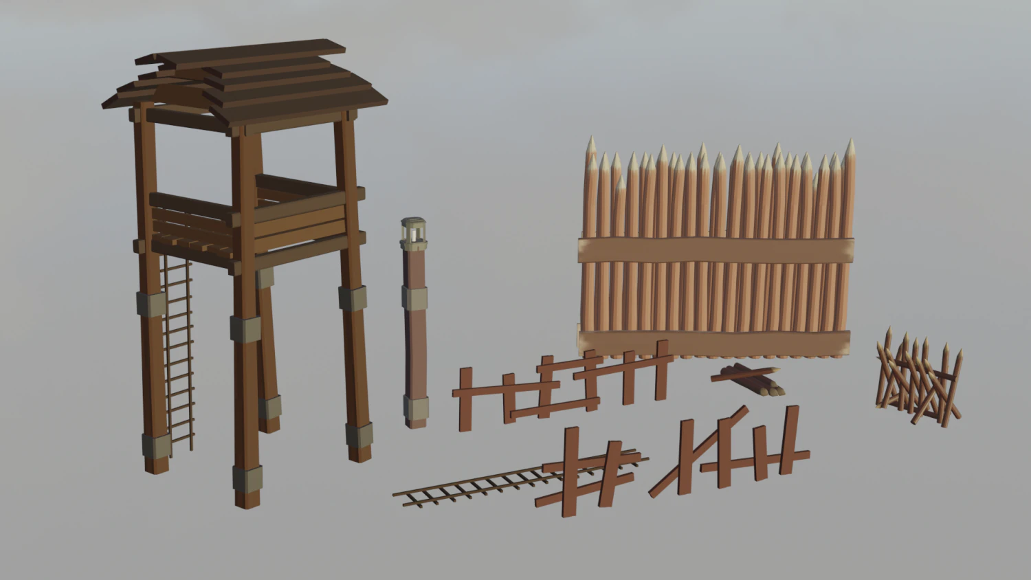 MEDIEVAL FANTASY COLLECTION 3D Model .c4d .max .obj .3ds .fbx .stl .blend 