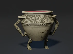 Alexander Elden Ring Pixel Art Low Poly Model 3D Model