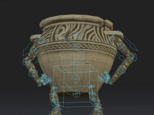 Alexander Elden Ring Pixel Art Low Poly Model 3D Модель