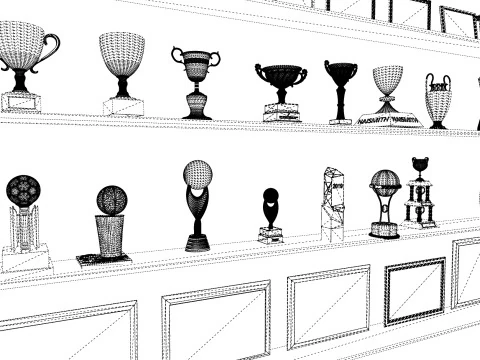 Trophy Cup -A2 3D Model