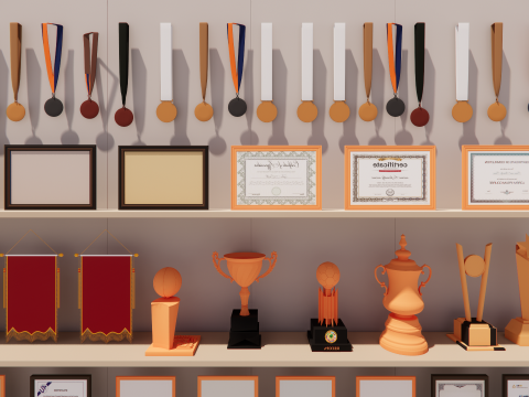 Trophy Cup -A3 3D Model