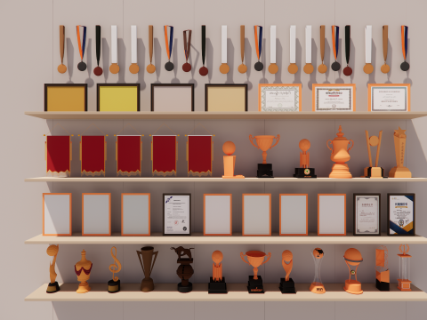 Trophy Cup -A3 3D Model