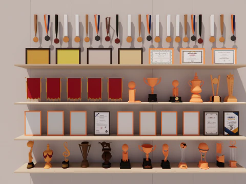 Trophy Cup -A3 3D Model