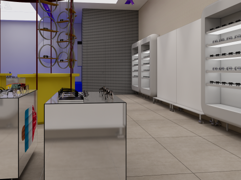 Optical Shop -A1 3D Модель