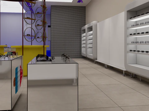 Optical Shop -A1 3D Model