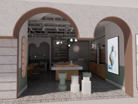 Optical Shop -A2 Model 3D