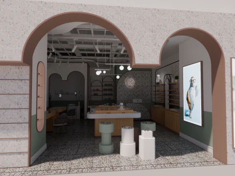 Optical Shop -A2 3D Model