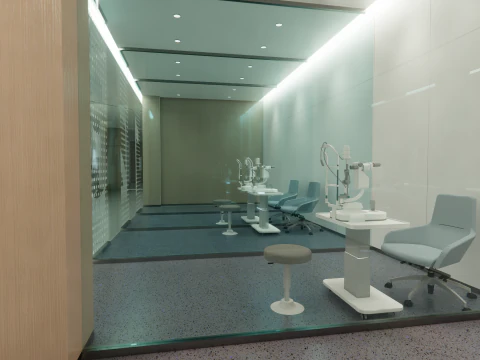 Optical Shop -A3 3D Model