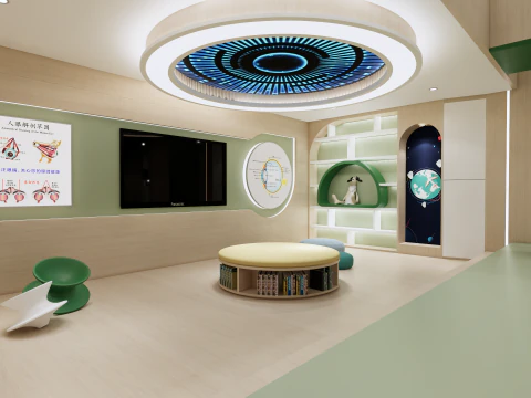Optical Shop -A4 3D Model