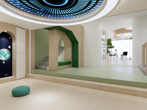 Optical Shop -A4 3D Model
