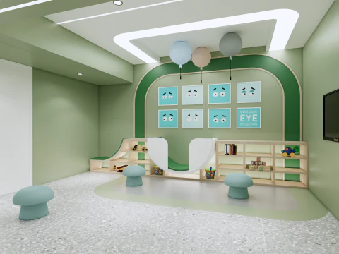 Optical Shop -A4 3D Model