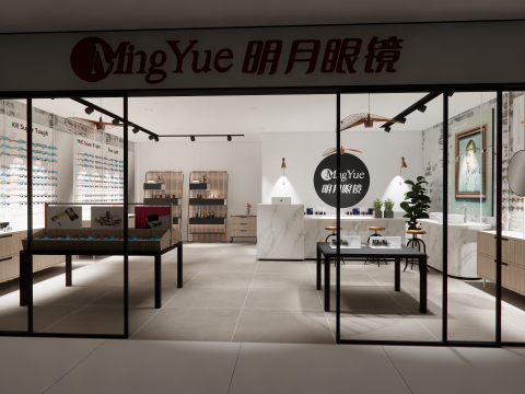Optical Shop -A5 Model 3D