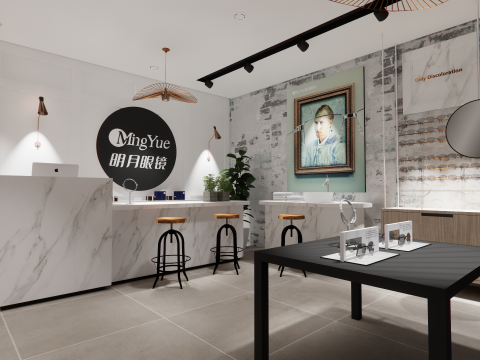 Optical Shop -A5 Model 3D