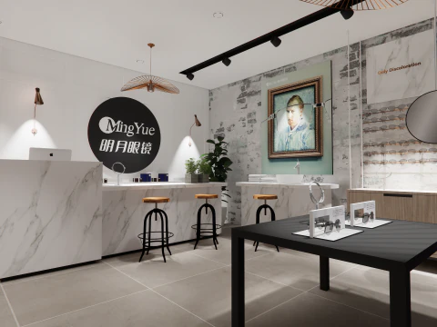 Optical Shop -A5 3D Model