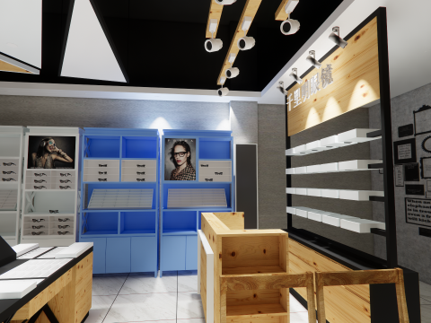 Optical Shop -A6 3D मॉडल