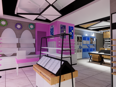 Optical Shop -A6 3D मॉडल
