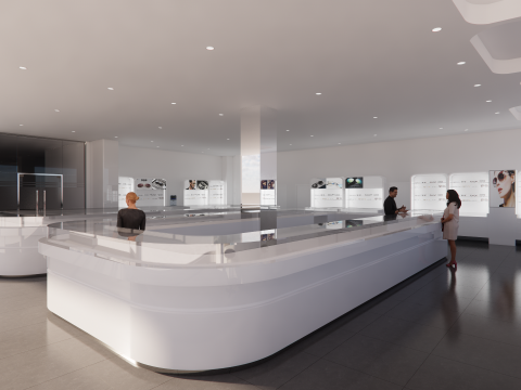 Optical Shop -A7 3D Model