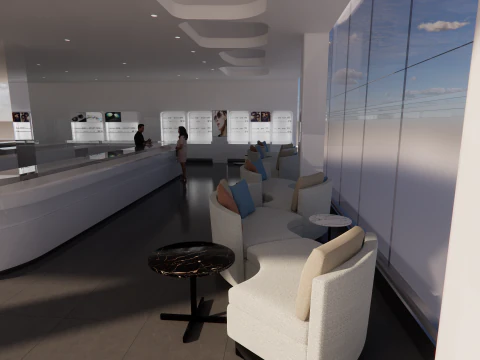 안경점 -A7 3D 모델