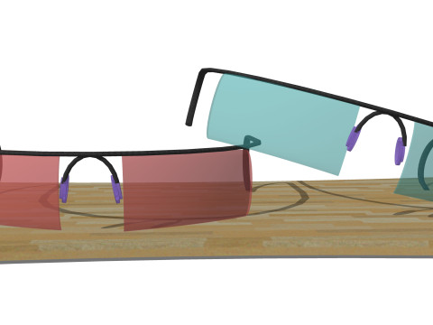 Glasses Collection -A1 3D मॉडल