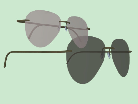 Glasses Collection -A1 3D मॉडल