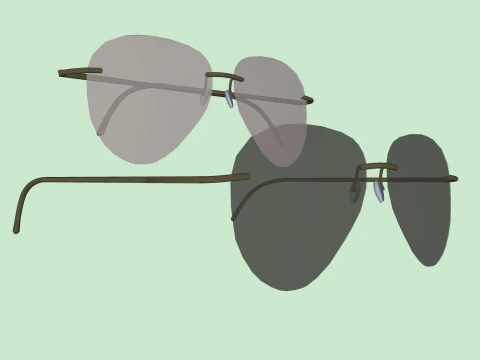 Glasses Collection -A1 3D Model
