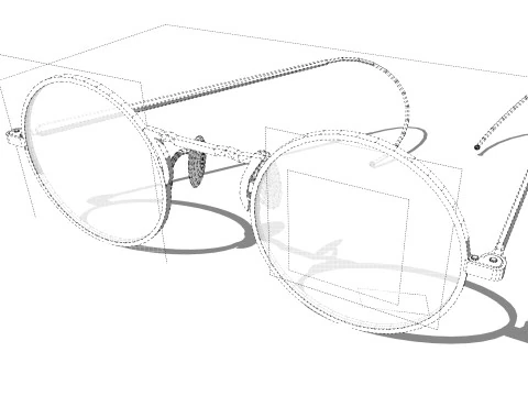 Glasses Collection -A2 3D Model