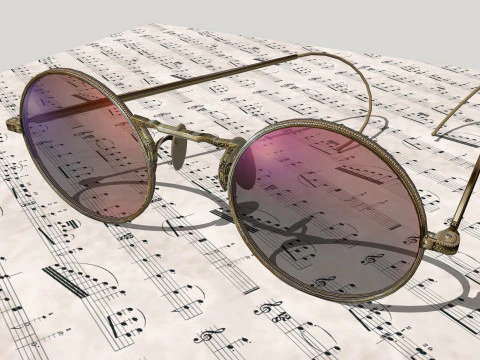 Glasses Collection -A2 3D Model