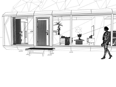 Capsule room -A1 3D Model