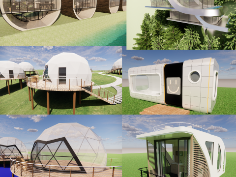 Capsule room -A2 3D Model