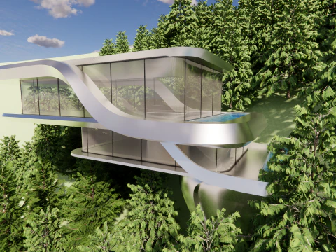 Chambre capsules -A2 Modèle 3D