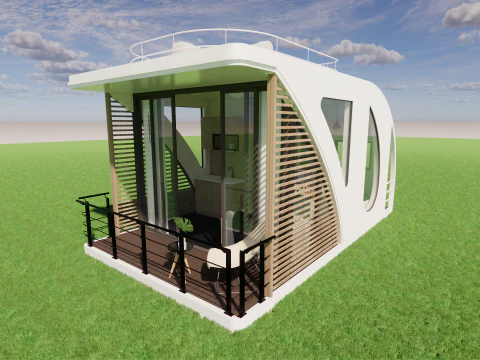 Chambre capsules -A2 Modèle 3D