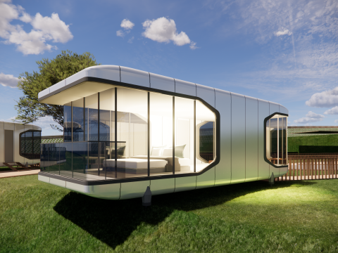 Capsule room -A3 3D-Modell