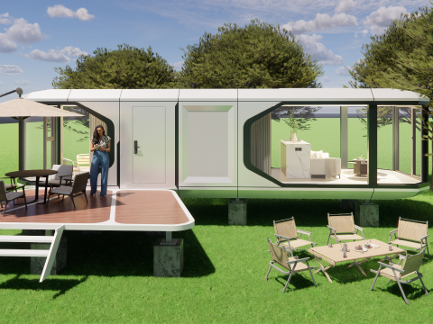 Capsule room -A5 Modello 3D