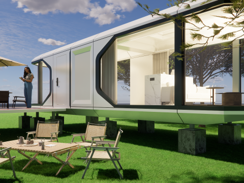Capsule room -A5 Modello 3D