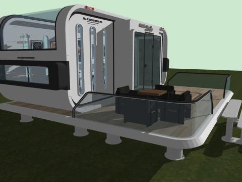 Capsule room -A5 3D Model